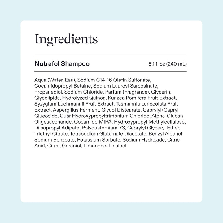 Shampoo, Cleanse and Hydrate Hair and Scalp, Improves Hair Volume, Strength and Texture, Physician-Formulated for Thinning Hair, Color Safe, Sulfate Free