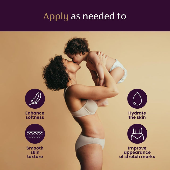 Stretch Marks Therapy - Prevents & Treats Stretch Marks, Safe for Pregnancy & Breastfeeding, Hydrates & Nourishes Skin, 5.29 Oz (150G)