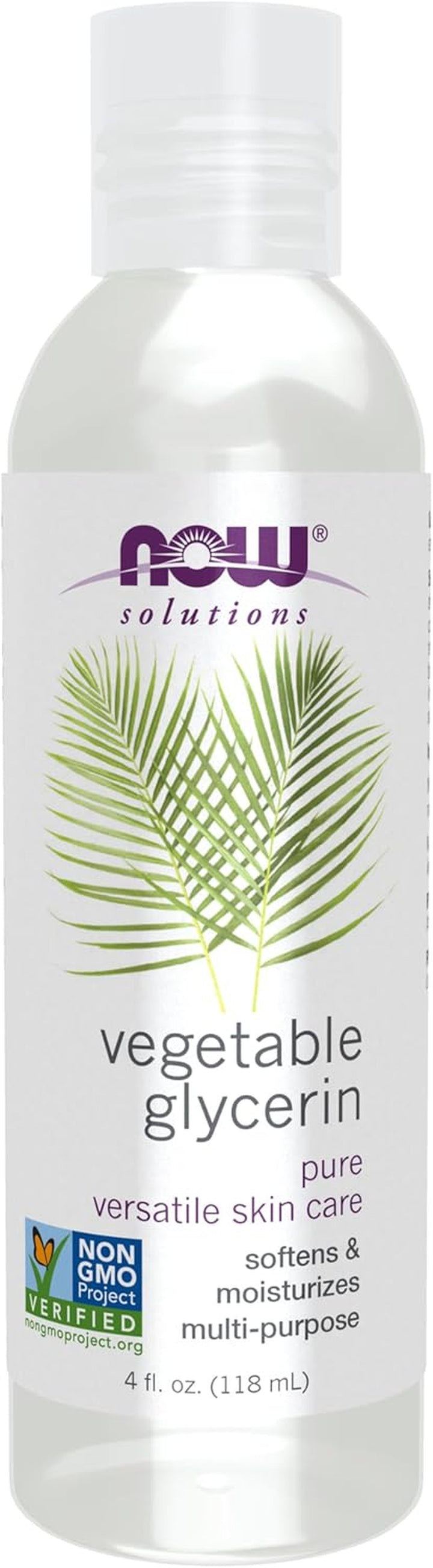 Solutions, Vegetable Glycerin, 100% Pure, Versatile Skin Care, Softening and Moisturizing, 16-Ounce