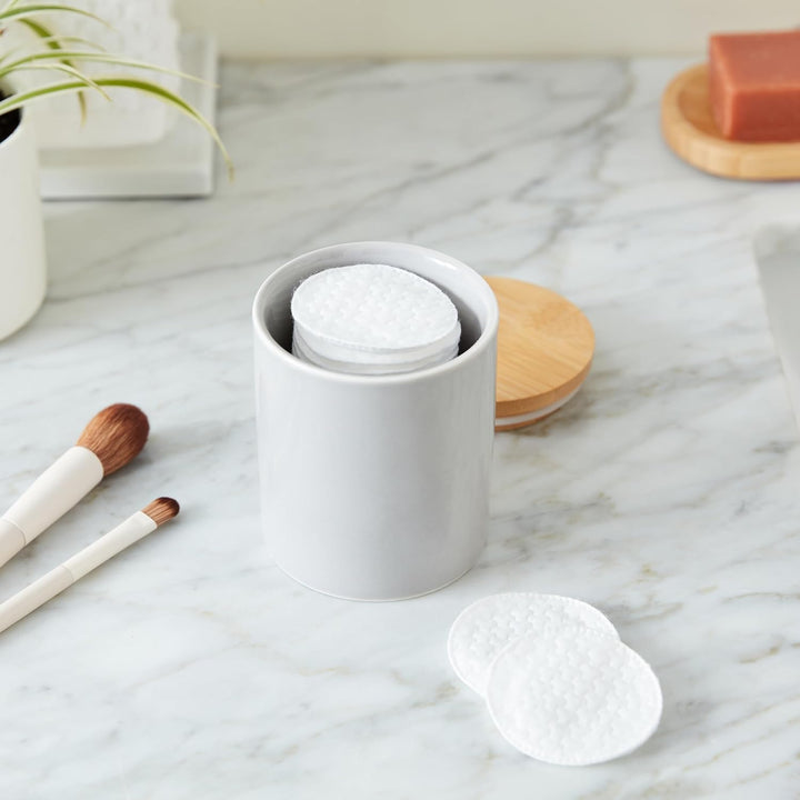 Hypoallergenic 100% Cotton Rounds for Makeup Removal and Skincare, 100 Count, 1 Pack