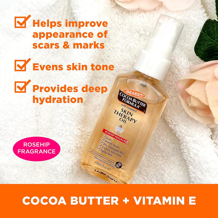 Cocoa Butter Formula New Moms Skin Recovery Postpartum Essentials, Body Lotion (8.5 Oz) + Nursing Butter (1.1 Oz) + Bust Cream (4.4 Oz) + Skin Therapy Oil (2 Oz), Dermatologist Approved