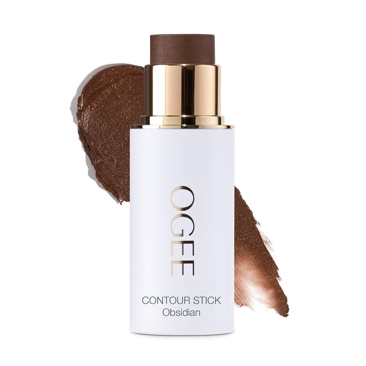 Face Stick Crystal Collection Trio - Contour Stick Makeup Collection - Certified Organic Contour Palette - Includes Bronzer Stick, Blush Stick & Highlighter Stick