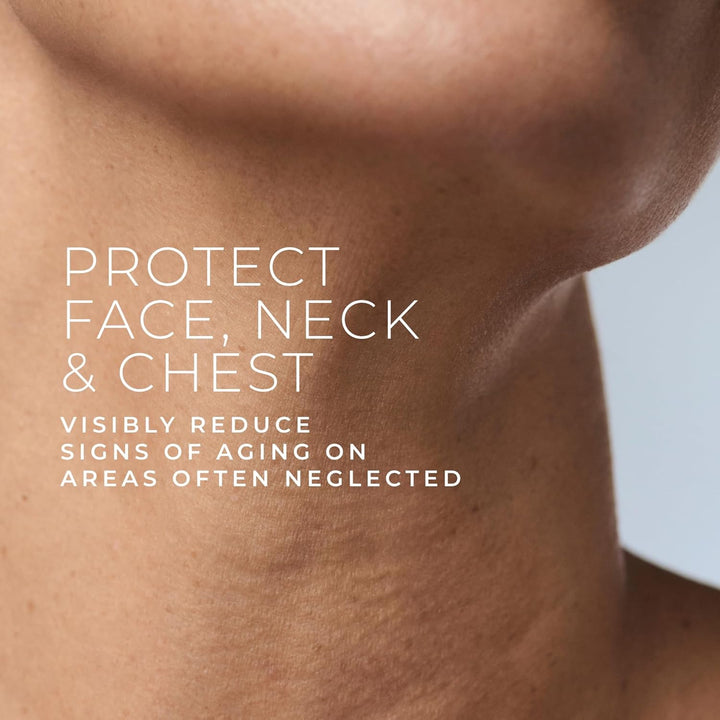 Multi Correxion 5 in 1 Chest Neck Face Moisturizer Face Cream with SPF 30 for Visible Wrinkle and Neck Firming and Tightening, Oil Free Skin Care, 1.7 Oz (Packaging May Vary)