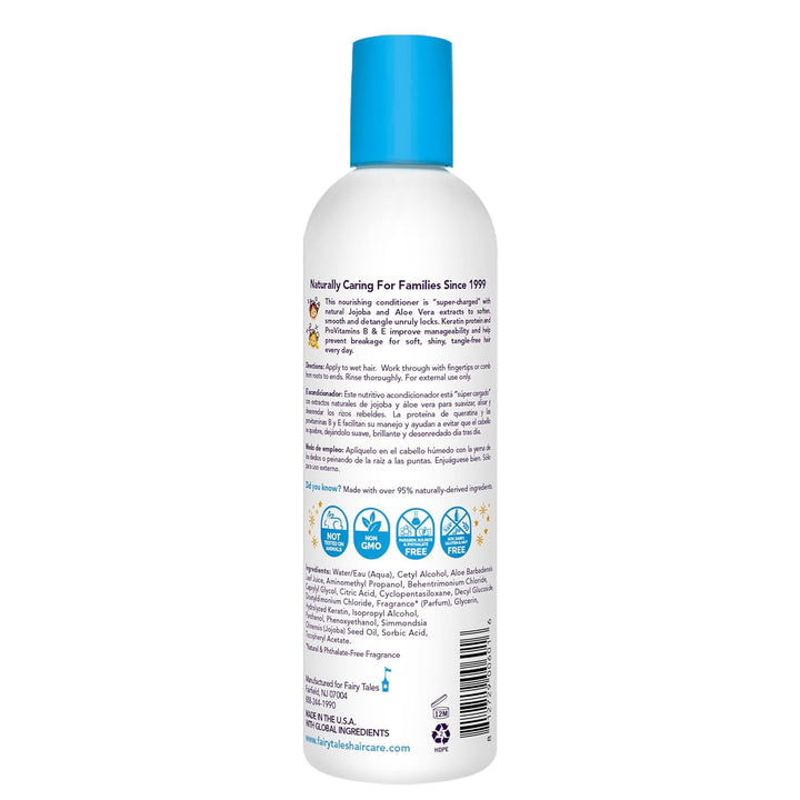 Tangle Tamer Super Charge - Detangling Conditioner for Kids - Paraben Free, Sulfate Free, Gluten Free, Nut Free - 12 Oz