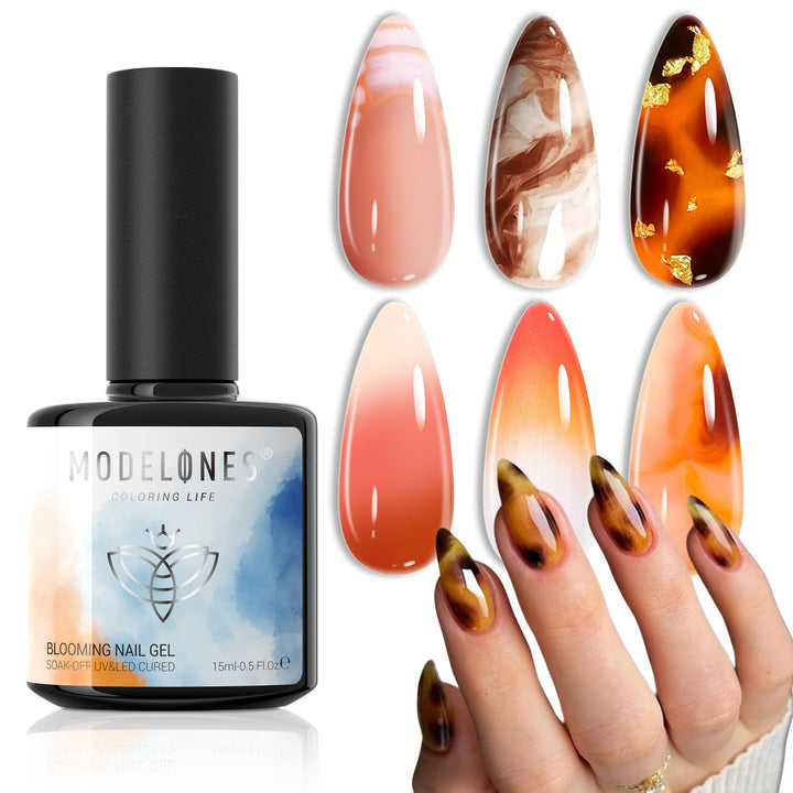 Gel Top Coat, 15Ml No Wipe Gel Nail Polish High Gloss Top Coat Shiny Long Lasting Clear Top for Acrylic Nails, Need U V/LED Lamp for Home DIY Gift and Fall Manicure Salon