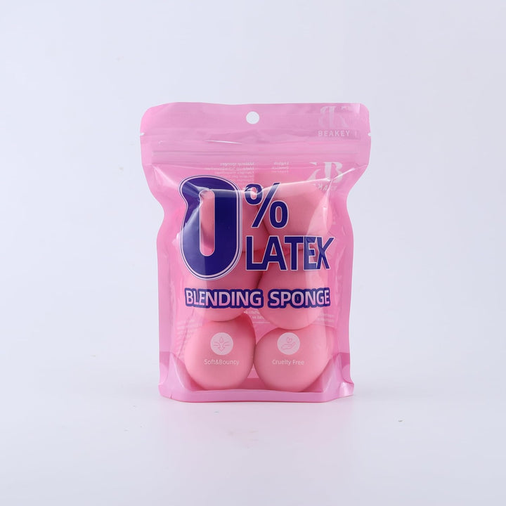 Super Soft Makeup Sponge Set of 6, Makeup Sponges for Foundation, Liquid, Cream and Powder, Pink Beauty Sponge for Blending, 0 Latex Blender