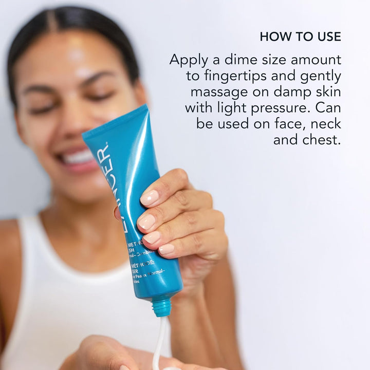 Skincare the Method: Polish Facial Exfoliator, Daily Exfoliating Face Scrub with Natural Minerals, Normal Combination Skin, 4.2 Fluid Ounces