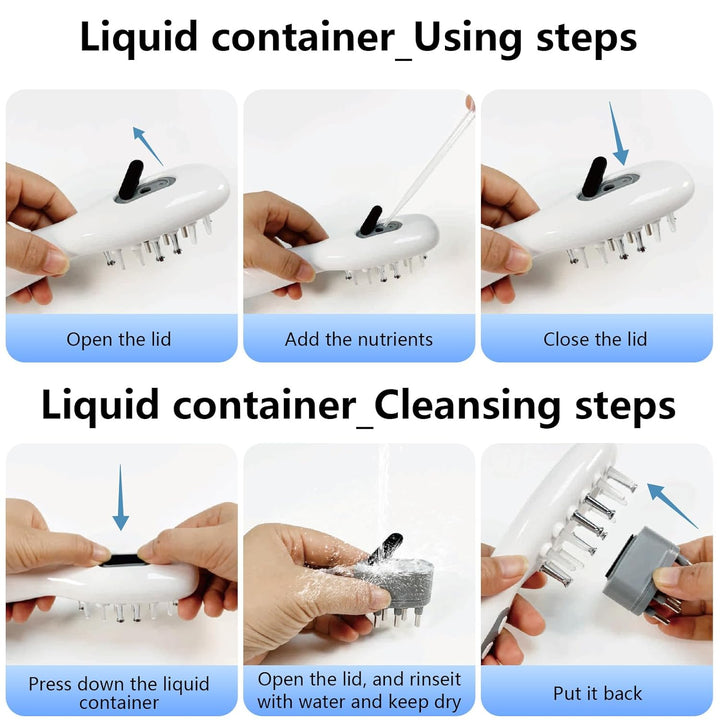 Laser Therapy Hair Growth Comb, Models: Lasercomb-001,Therapy Brush, Therabrush for Hair Growth