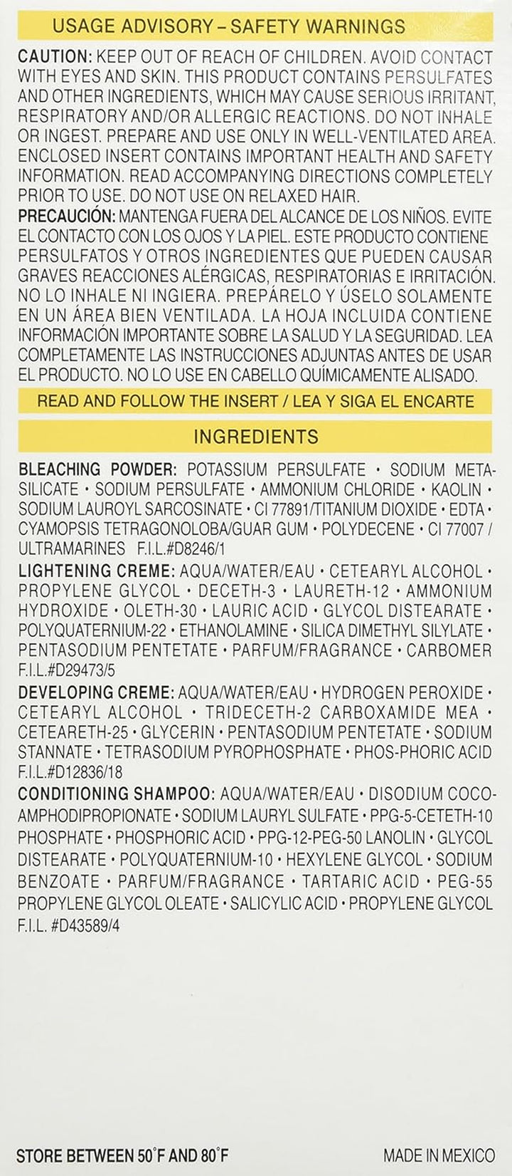 Super Blonde Creme Lightening Kit, 200 Bleach Blonde