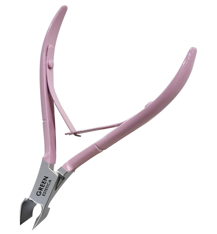 Professional Cuticle Trimmer Nail Cuticle Cutter Stainless Steel Cuticle Nippers with Sharp Blades of Cuticle Remover Clippers Manicure Tools Double Spring for Nail Care Pedicure Nail Tools (Silver)