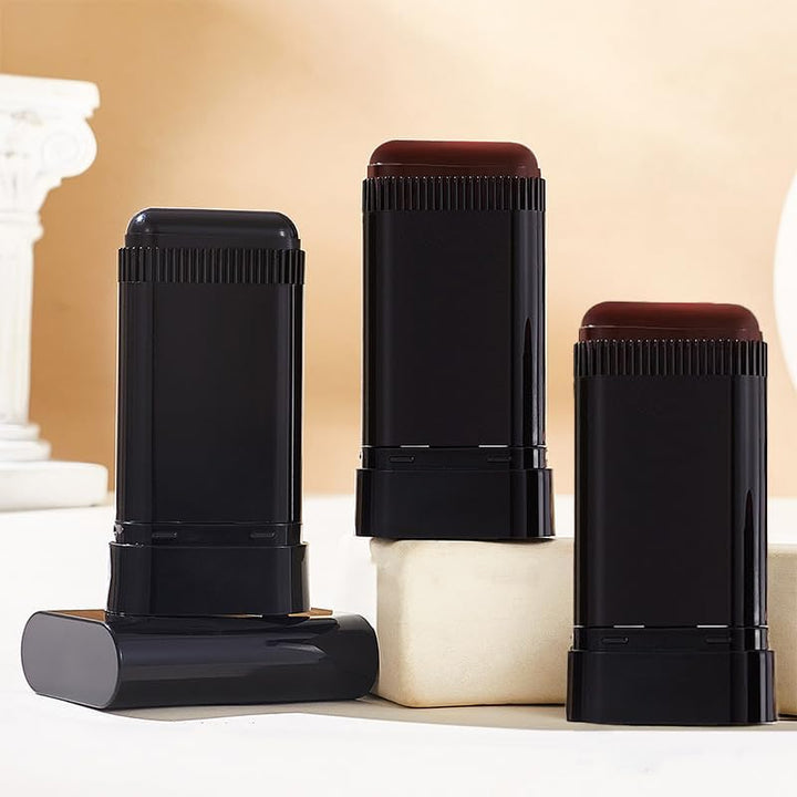 2Pack Safe and Convenient Comb Hair Dye, Portable Hair Dye Comb for Gray Hair Coverage, Waterproof and Sweat-Proof, 2 in 1 Instant Dye, for Women & Men (BROWNISH BLACK)