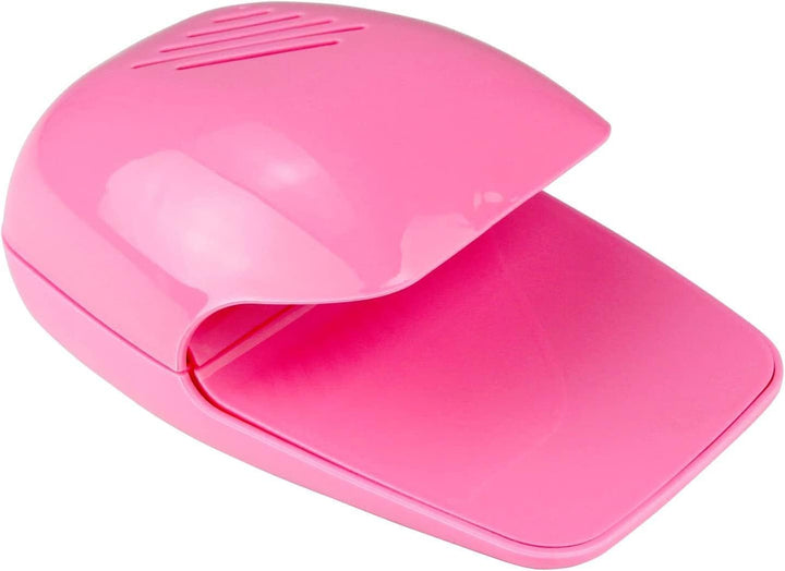 Nail Fan Dryer for Regular Nail Polish, Portable Nail Dryer Nail Art Polish Machine Quick Dry Nail Polish Gel Nail Dryer Blower for Fingernail Toenail, Portable Fans Battery Operated