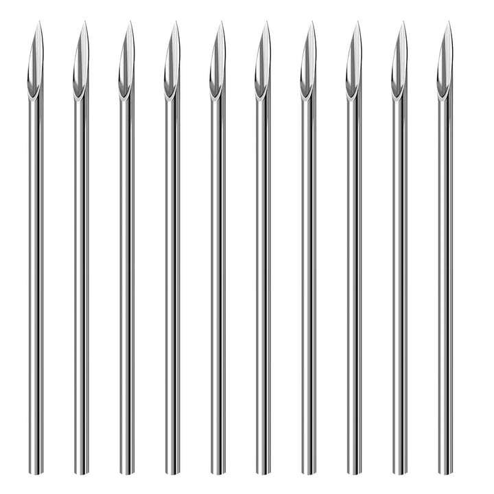 Body Piercing Needles, 40PCS Mixed Piercing Needles-12G.13G.14G.15G.16G.17G.18G.20G Individualized Package 5Pcs of Each Stainless Steel Sterile(Mixed)