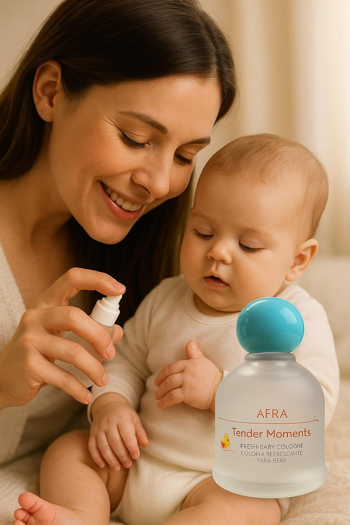 Jjafra Tender Moments Baby Cologne for Boys, Girls Jjafra Baby Perfume for Newborn Alcohol FREE Paraben Colonia Para Bebe Recien Nacido Kids Perfume Para Bebe Toddler Colonia Para Niños PK 1