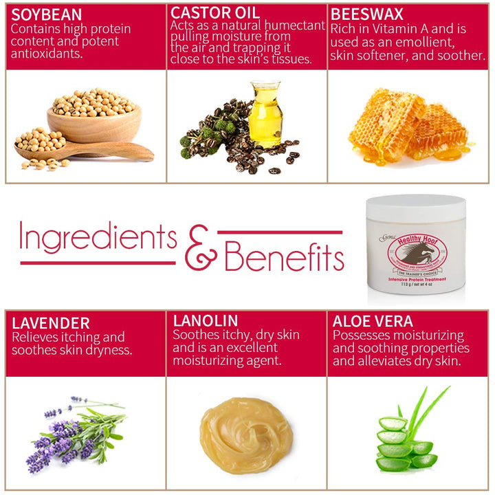 Healthy Hoof Cream Complete Cuticle and Nail Care, to Moisturize, Condition and Treat Cuticles and Strengthen Nails, 4 Oz (Pack of 1)