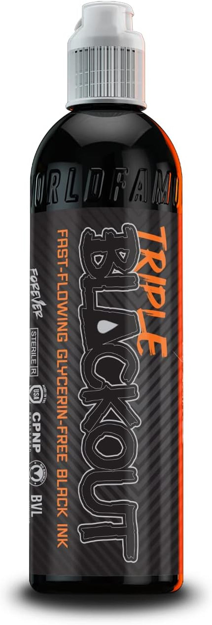 - Triple Blackout Tattoo Ink - Dark & Bold Black Shade - Professional Tattoo Ink & Tattoo Supplies - Skin-Safe Permanent Tattooing in Bold Shades - Vegan & Non-Toxic (1 Oz)