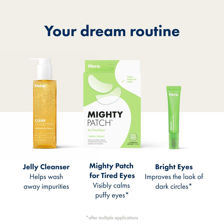 ™ for Tired Eyes Patches - Soothing Hydrogel Patches - Awakens and Visibly De-Puffs Undereyes with Multiple Applications (6 Count)