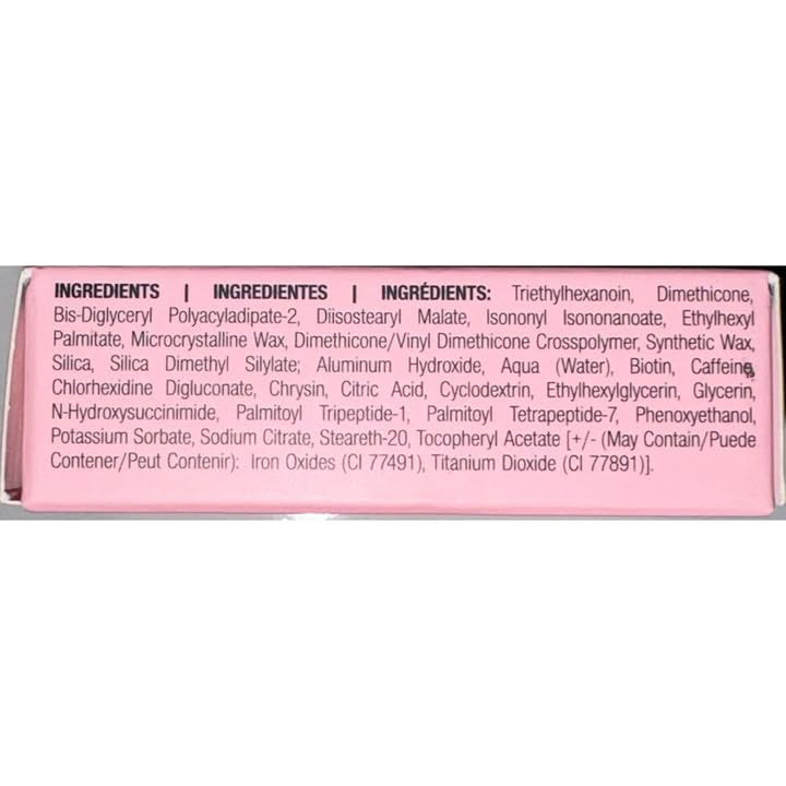 under Eye Brightener, Conceal, Brightens, Reduces Appearance of Dark Circles, with Caffeine Peptides & Vitamin E, Tired Skin Color Correcting Brightener & Primer, Light to Medium (Soft Pink)