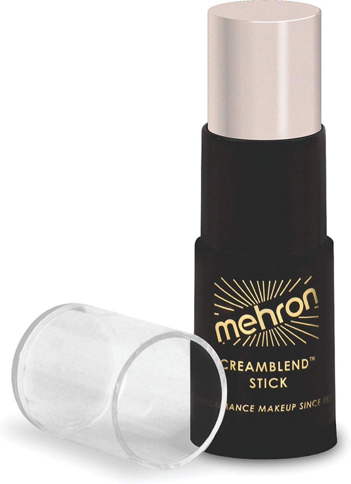Makeup Creamblend Stick | Face Paint, Body Paint, & Foundation Cream Makeup | Perfect for Halloween .75 Oz (21 G) (White)