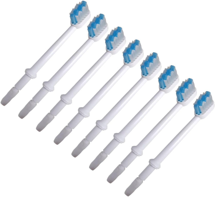 16Pcs Replacement Brush Heads for Oral Irrigator Classic Brush Heads Oral Irrigator Accessories Dental Flosser