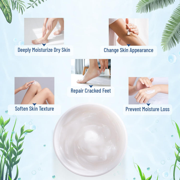 Urea Cream 40 Percent,Foot & Hand Cream for Dry Cracked,Urea Lotion for Feet Maximum Strength