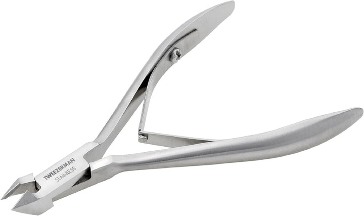 Rockhard Stainless Steel Cuticle Nipper, 1/2 Jaw