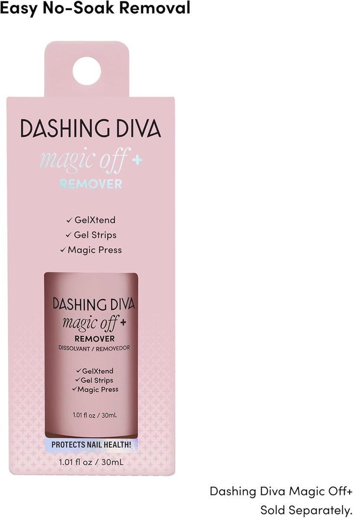 Glaze Nail Starter Kit - Real Black - Long Lasting, Chip Resistant, Semi-Cured Gel Nail Strips - 7-Piece Manicure Set with 32 Strips and Mini LED Lamp