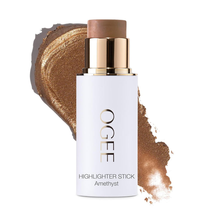 Face Stick Crystal Collection Trio - Contour Stick Makeup Collection - Certified Organic Contour Palette - Includes Bronzer Stick, Blush Stick & Highlighter Stick