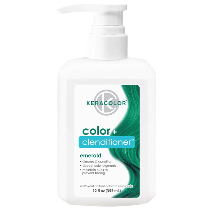 Color + Clenditioner 3-In-1 Color-Depositing Conditioner, Gently Cleanses & Conditions, Semi-Permanent Hair Color, 23 Shades, 12 Fl Oz