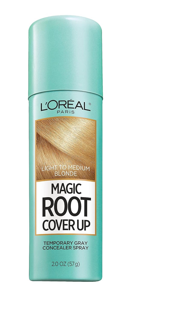 Magic Root Cover up Gray Concealer Spray Dark Blonde 2 Oz.(Packaging May Vary)