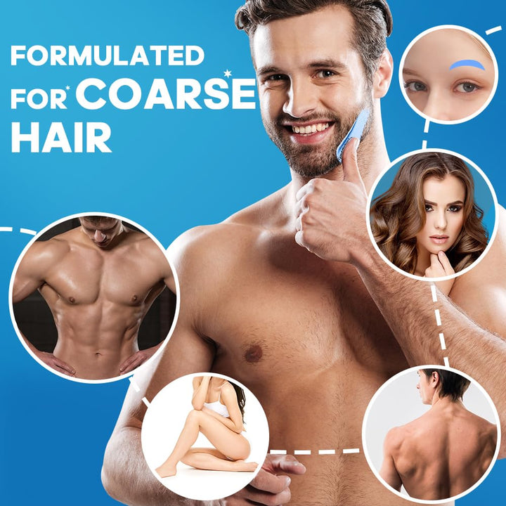 Wax Beads, Bagged 500G/1.1Lb/17.6Oz, Waxing Beans for Hair Removal, Women Men, Home Waxing for All Body and Brazilian Bikini Areas (500G)