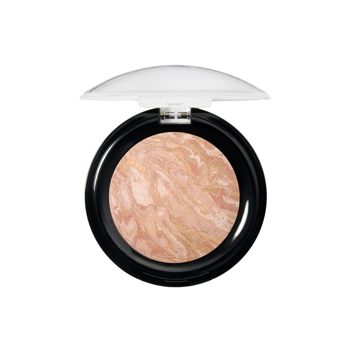 Award-Winning Baked Balance-N-Brighten Color Correcting Powder Foundation - Medium - Buildable Light to Medium Coverage - Demi-Matte Natural Finish