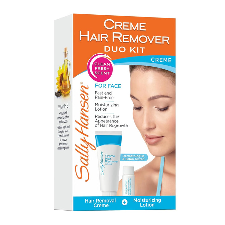Hair Remover Face 1.6 Fl Oz + Aftercare Lotion 0.67 Fl Oz (Pack of 1)