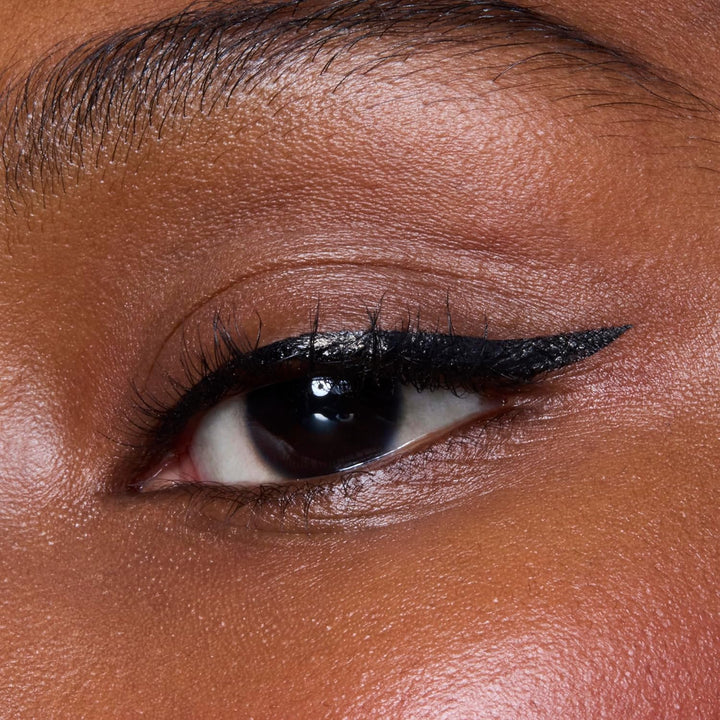 H2O Proof Eyeliner Pen, Felt Tip, Waterproof, Long-Lasting, High-Pigmented Liner for Bold Looks, Vegan & Cruelty-Free, Jet Black. 0.02 Fl Oz