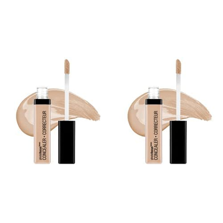 Photo Focus Concealer, Light/Med Beige, under Eyes, Makeup, Blemish, Full Coverage, Lightweight