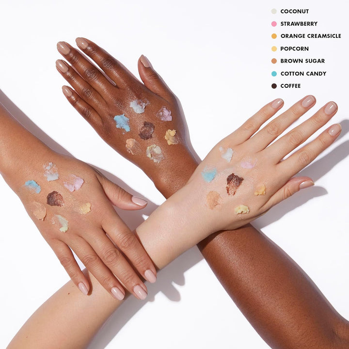 Lip Exfoliator, Moisturizing Scented Lip Scrub for Exfoliating & Smoothing Lips, Infused with Jojoba Oil, Vegan & Cruelty-Free, Strawberry