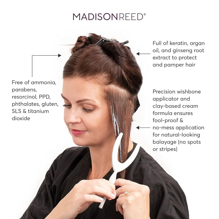 Light Works Balayage Highlighting Kit, Creates Natural-Looking Cool Vanilla Highlights (Sorrento - Blonde), Amonia Free, Cruelty Free, 2 Step Process That Lightens & Tones Hair