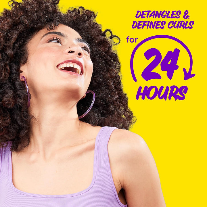 Miracle Curls with Coconut Oil, Paraben Free Detangling Milk Treatment, 6.7 Fl Oz