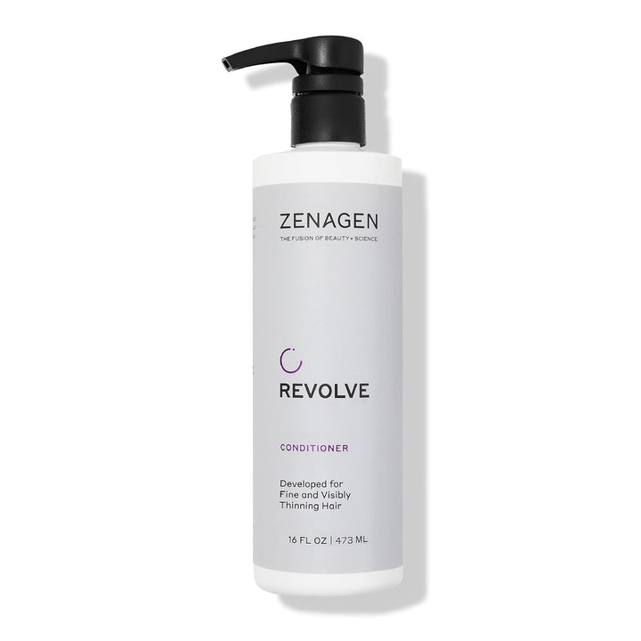 ZENAGEN Revolve Conditioner (Unisex) | Supports Scalp Health & Appearance of Fuller, Healthier Hair, Developed for Fine & Visibly Thinning Hair, Plant-Based, Color-Safe, Vegan