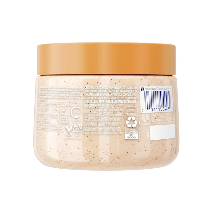Vanilla Sugar & Shea Butter Body Scrub Exfoliates and Deeply Nourishes for Smooth, Radiant Skin 15 Oz
