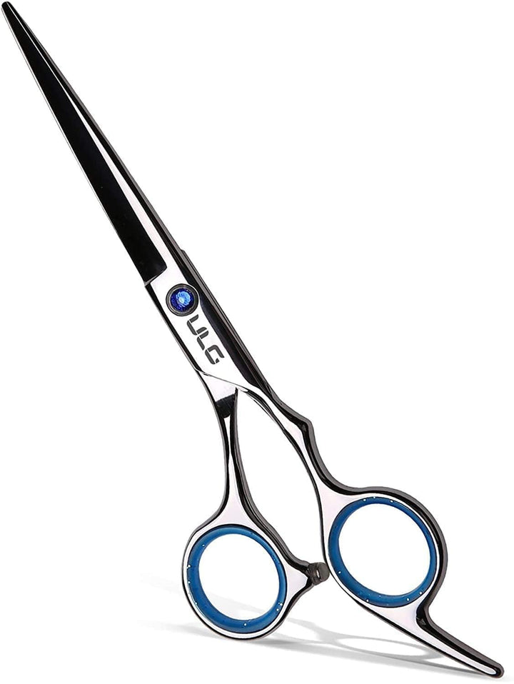 Hair Cutting Scissors,  Professional Hair Scissors 6.5 Inch Right-Hand Razor Edge Barber Shears Salon Hair Cutting Shears Made of Japanese Stainless Steel, Hand Sharpened Blue