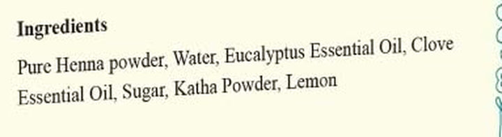 6 Pack of  100% Natural Ready to Use Henna Cones for Redish Brown Hair Dye - Perfect for Spot Hair Coloring