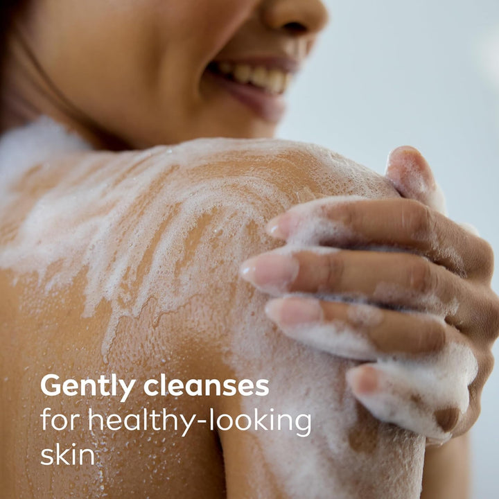 Refreshing White Peach and Jasmine Body Wash with Nourishing Serum, Scented Body Wash for Women, Enriched with Provitamin B5 and Vitamin E, 20 Fl Oz Bottle