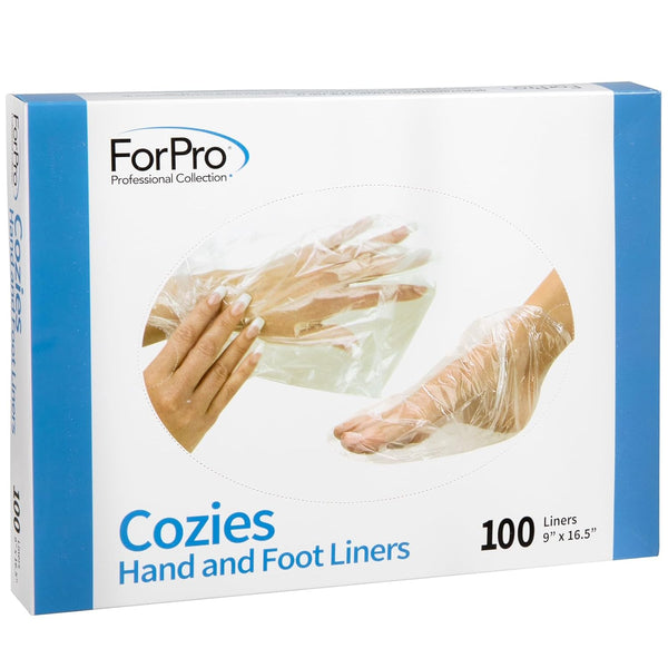 Cozies Hand and Foot Liners, Paraffin, Heated Mitts, Hand/Foot Treatments, 9” W X 16.5” L, 100-Count