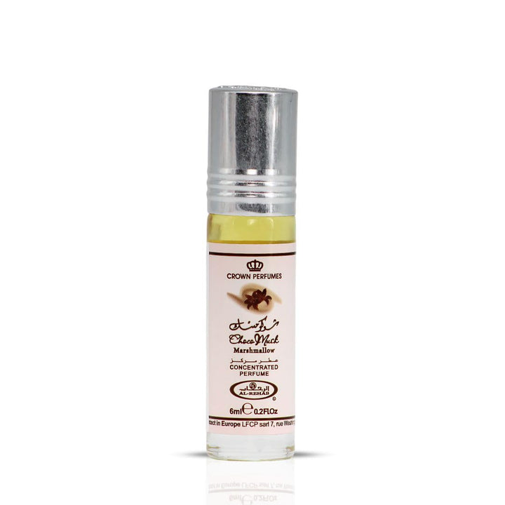 Choco Musk Marshmallow Perfume Oil Roll-On - 6Ml (0.2 Oz) | Gourmand Fragrance with Strawberry, Marshmallow & Cocoa | Sweet, Fluffy & Addictive | Arabian Dessert Scent for Women