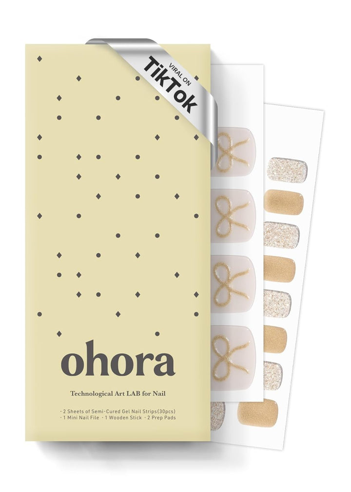 Semi Cured Gel Pedi Strips (P Chilly Red) - Works with Any Pedi Lamps, Salon-Quality, Long Lasting, Easy to Apply & Remove - Includes 2 Prep Pads, Pedi File & Wooden Stick