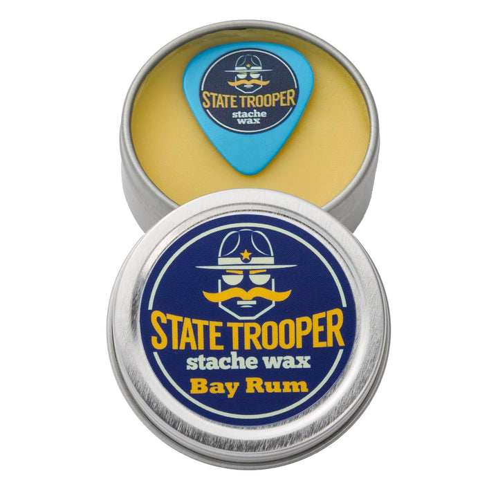 Mustache Wax - Medium Hold - Citrus Scent - One Ounce Tin