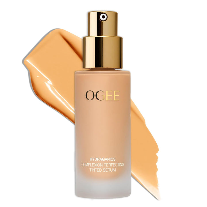 Complexion Perfecting Liquid Foundation - Lightweight Tinted Moisturizer for Face (Linden 1.25N - Light Beige, Neutral Undertone) - with Vitamin C & Jojoba Oil - Certified Organic & Made in USA