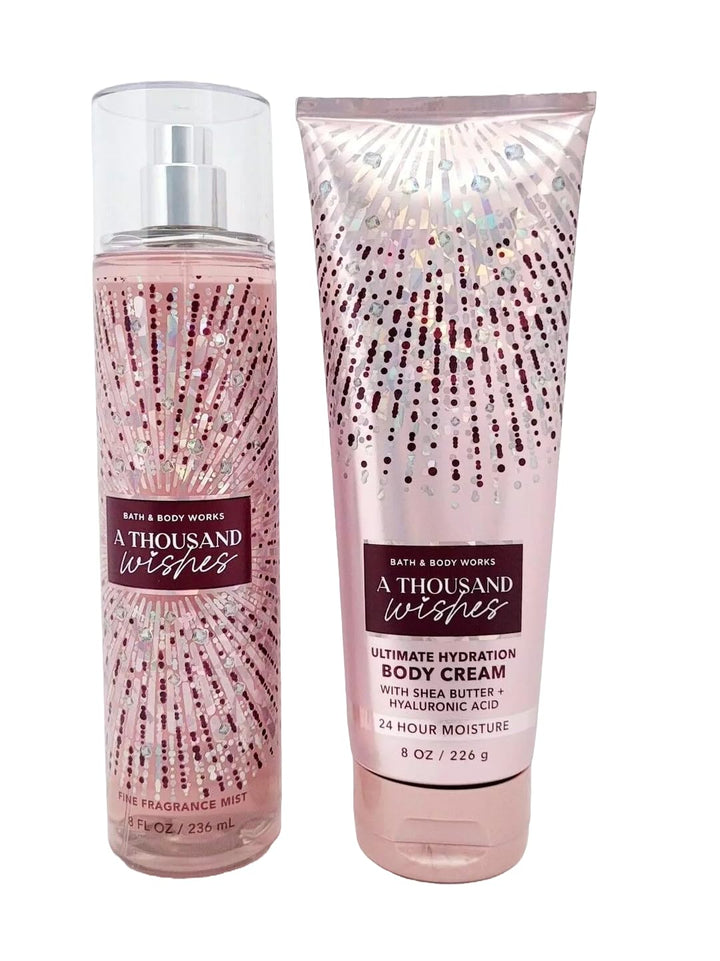 - Signature Collection - a Thousand Wishes- Gift Set- Fine Fragrance Mist & Ultra Shea Body Cream by
