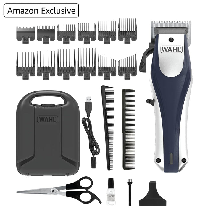 Lithium Ion Pro Rechargeable Cordless Hair Clippers for Men, Woman, & Children with Smart Charge Technology for Convenient at Home Haircutting - Model 79470